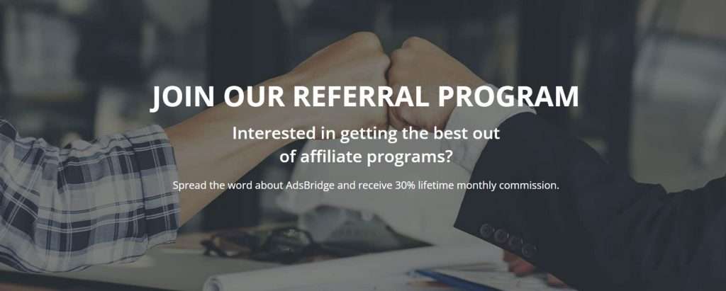 AdsBridge Referral Program