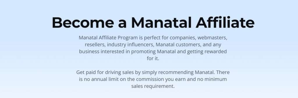 Manatal affiliate program