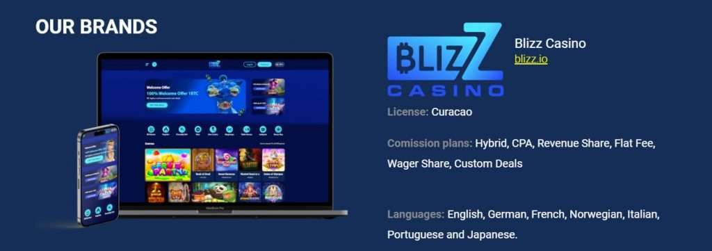 Blizz affiliate program