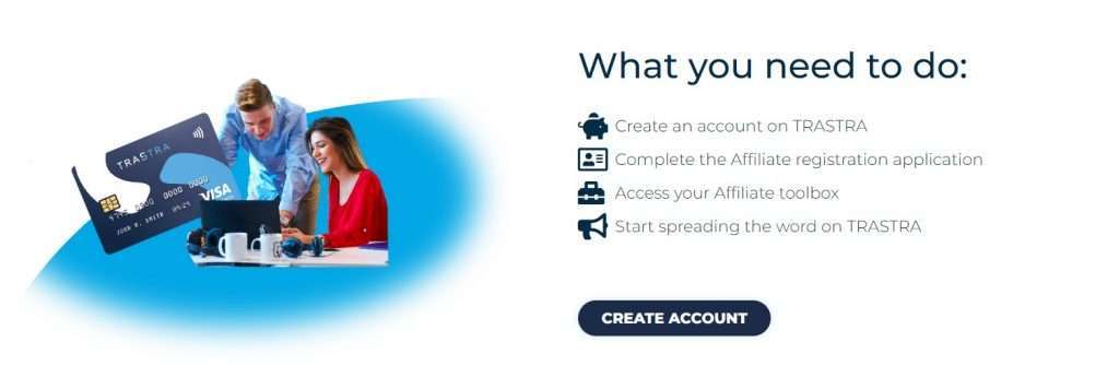 TRASTRA affiliate program