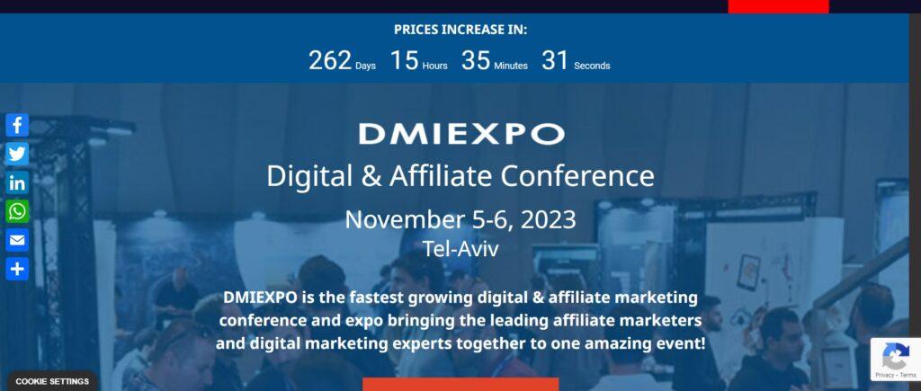 DMIEXPO Affiliate program