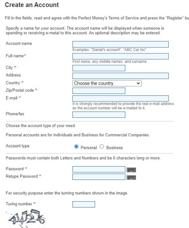 How To: Open a Perfect Money Account