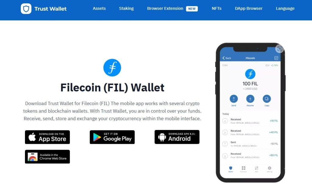 Filecoin (FIL) Wallet