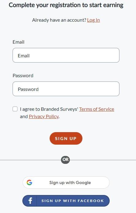 How To Sign Up At Branded ?