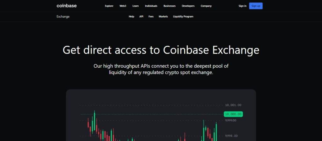 Coinbase Exchange