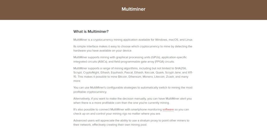 MultiMiner (Best Cloud Mining Website 2023)