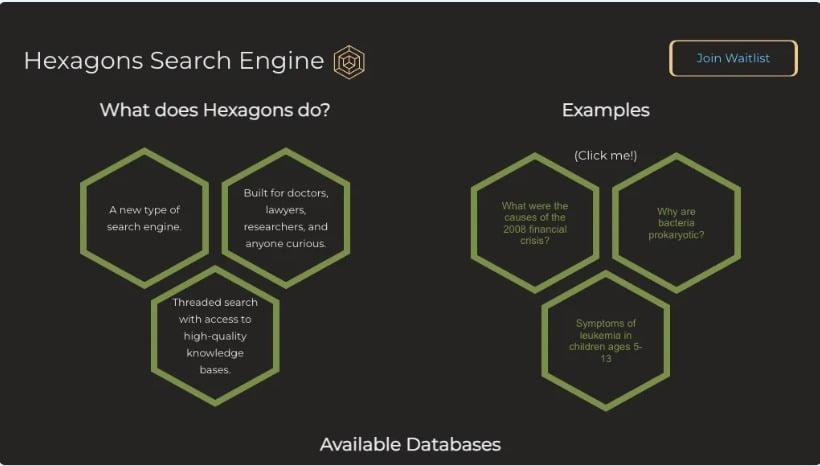 Hexagons Search