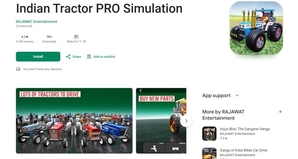 Indian Tractor PRO Simulation