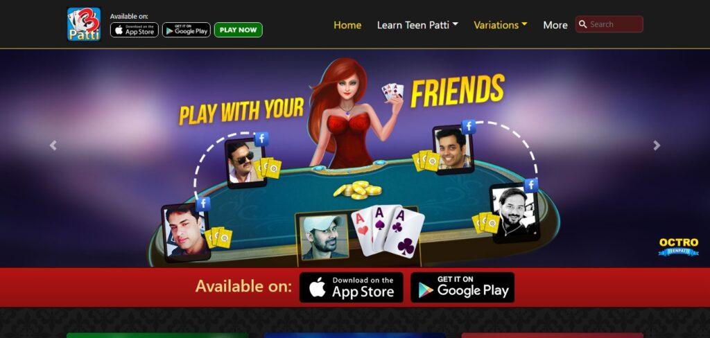 Teen Patti Octro 3 Patti Rummy