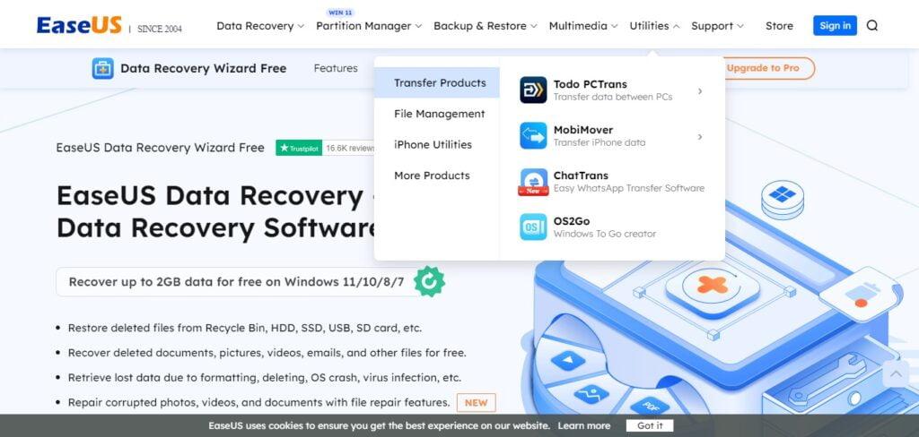 EaseUS Data Recovery Wizard