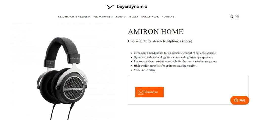 Beyerdynamic Amiron Home