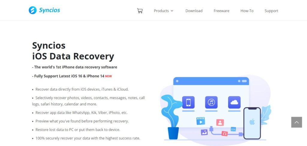 Syncios Data Recovery