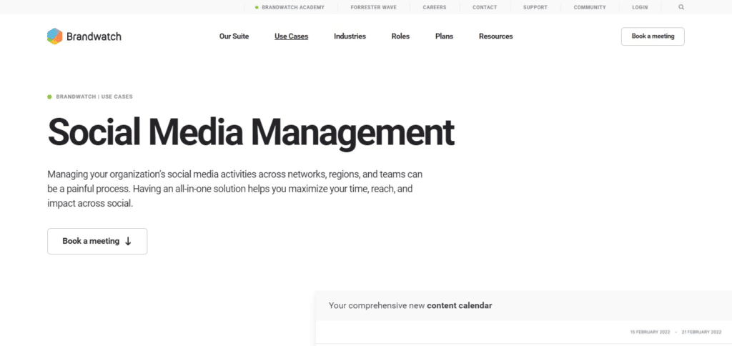 Brandwatch Social Media Management