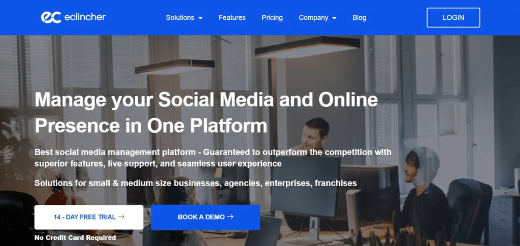 eclincher (Best Social Media Marketing Agencies )