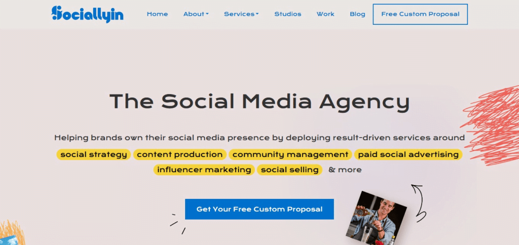 Sociallyin (Best Social Media Marketing Agencies )