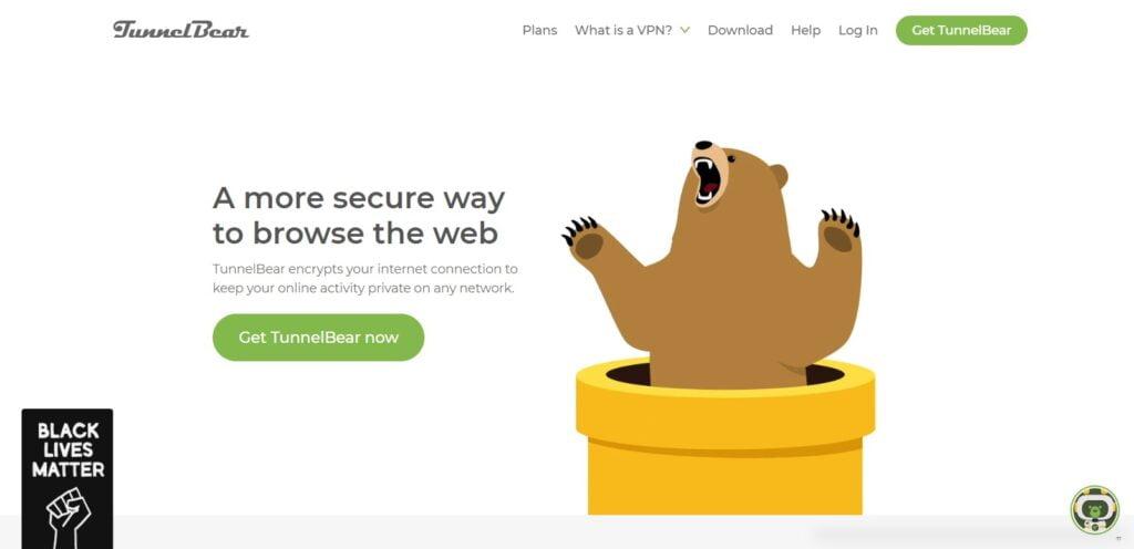 TunnelBear (Best Vpn For Funimation)