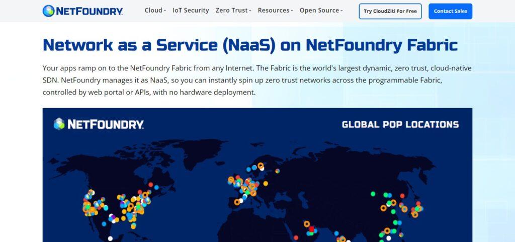 NetFoundry Network As A Service