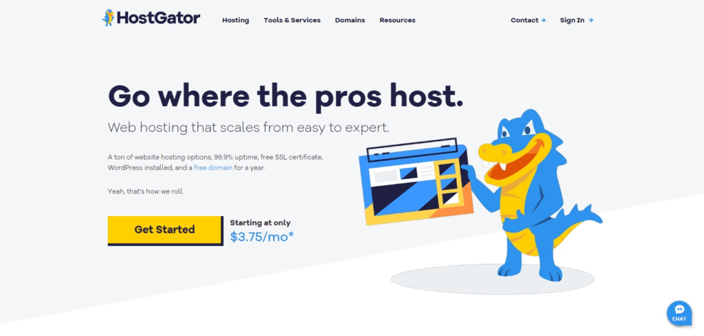 HostGator.com (Best Python Hosting Platforms for Applications)