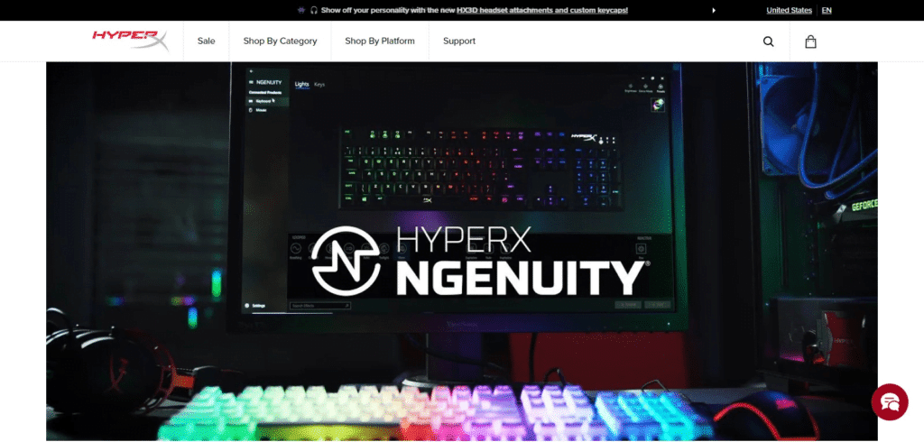 HyperX NGenuity (Top RGB Software to Keep Rainbows at Your Fingertips )