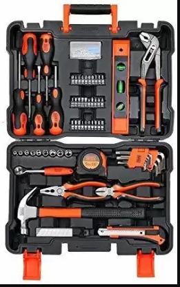 2.Black & Decker BMT154C Hand Tool Kit