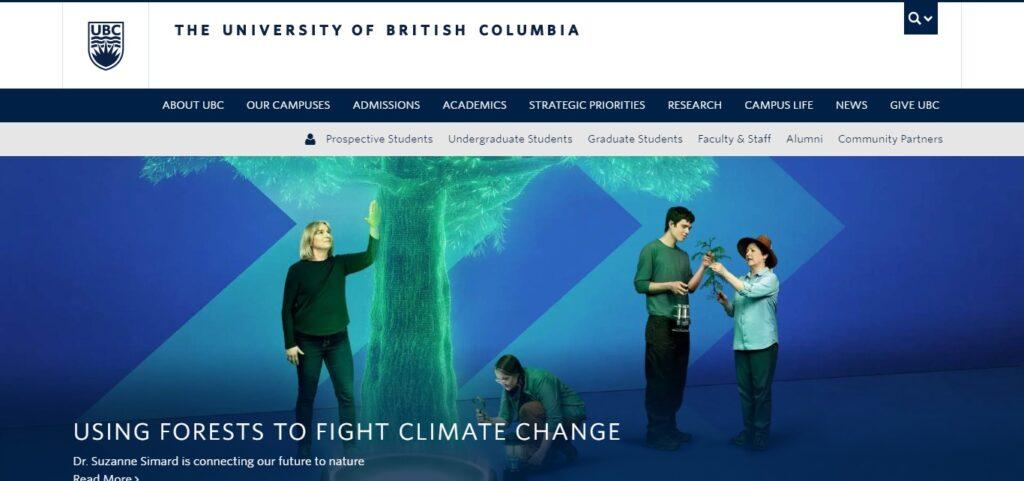 27.University of British Columbia