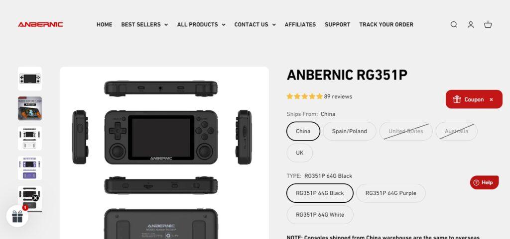 Anbernic RG351P