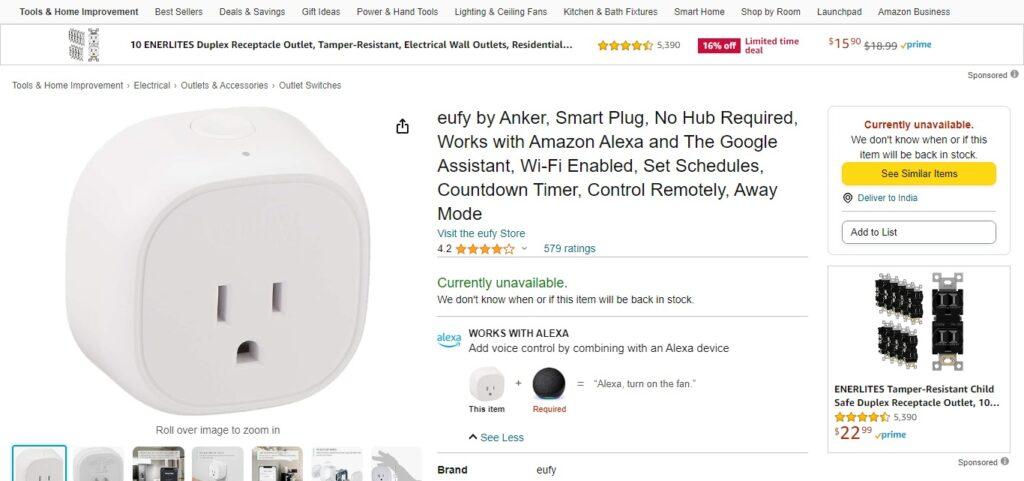 Anker eufy Smart Plug