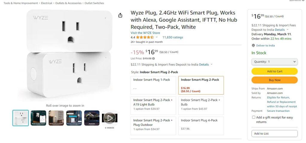 Wyze Plug