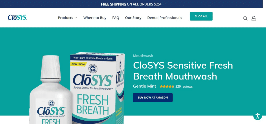 CloSYS Sensitive Mouthw