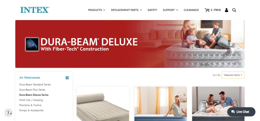 Intex Dura-Beam Comfort Air Mattress