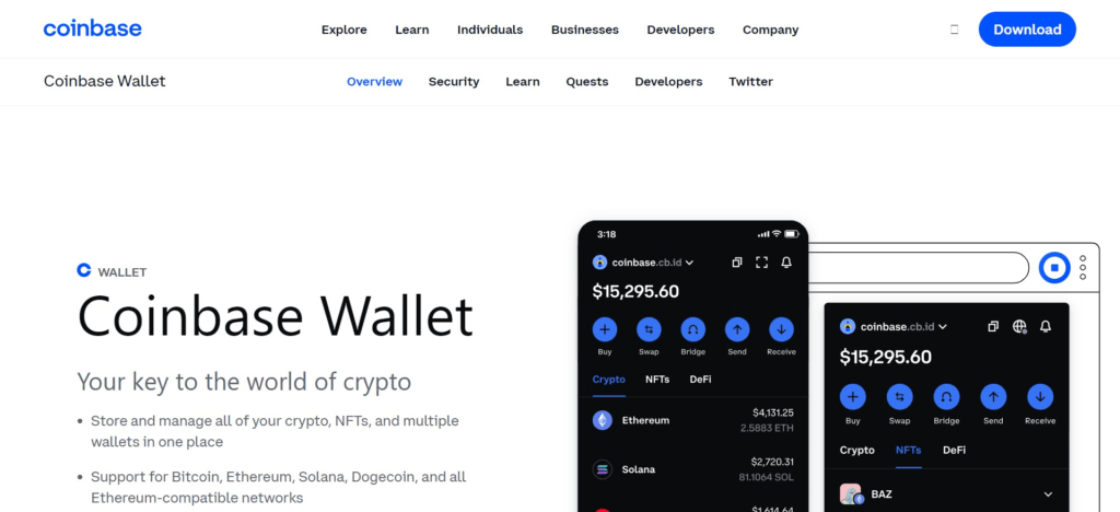 Coinbase Wallet (Best Stride Wallets)