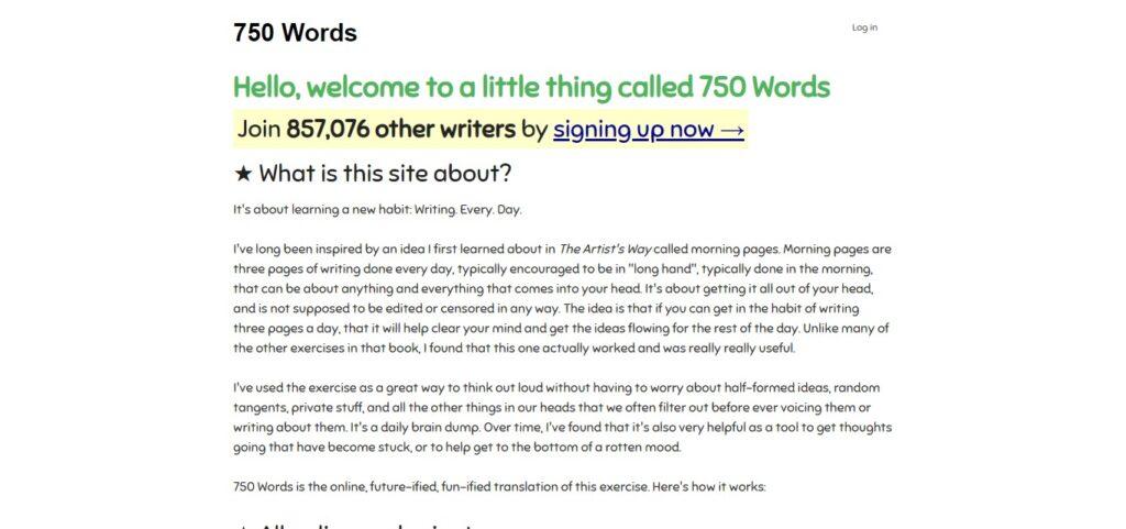 750 Words