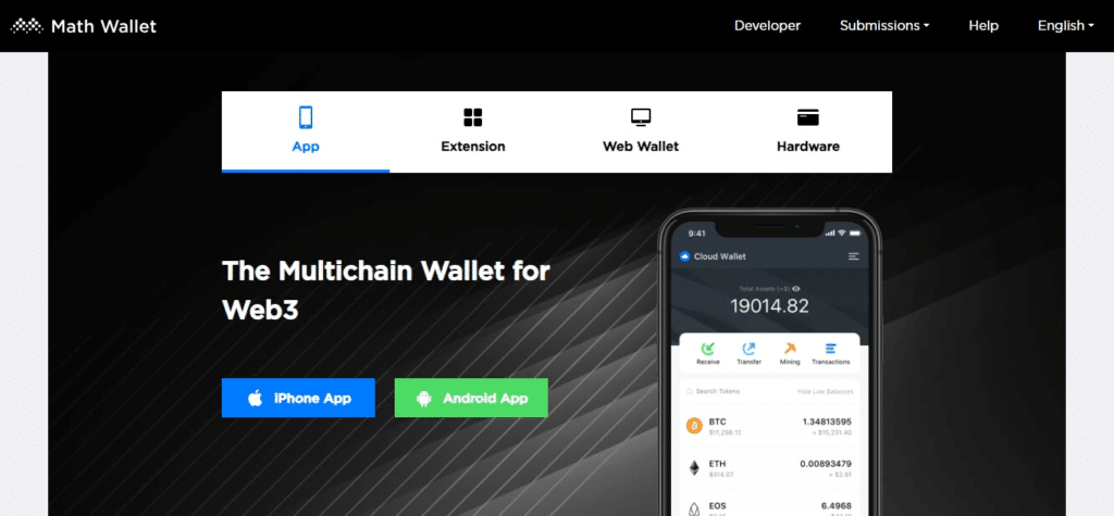 MathWallet (Best Lido Staked ETH Crypto Wallets)