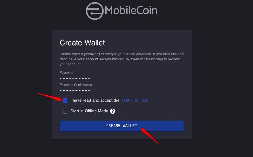 MobileCoin Official Wallet