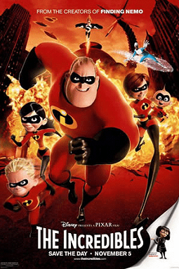 "The Incredibles" (2004) (Best Animated Movies)