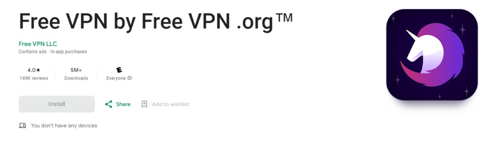 Free VPN by Free VPN Limited