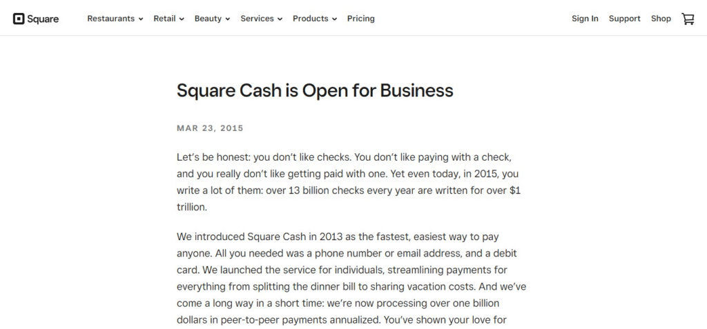 Square Cash