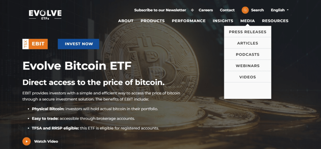 Evolve Bitcoin ETF (EBIT)