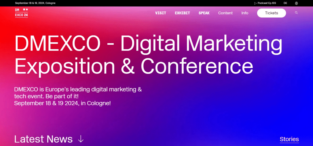 Digital Marketing Exposition and Conference