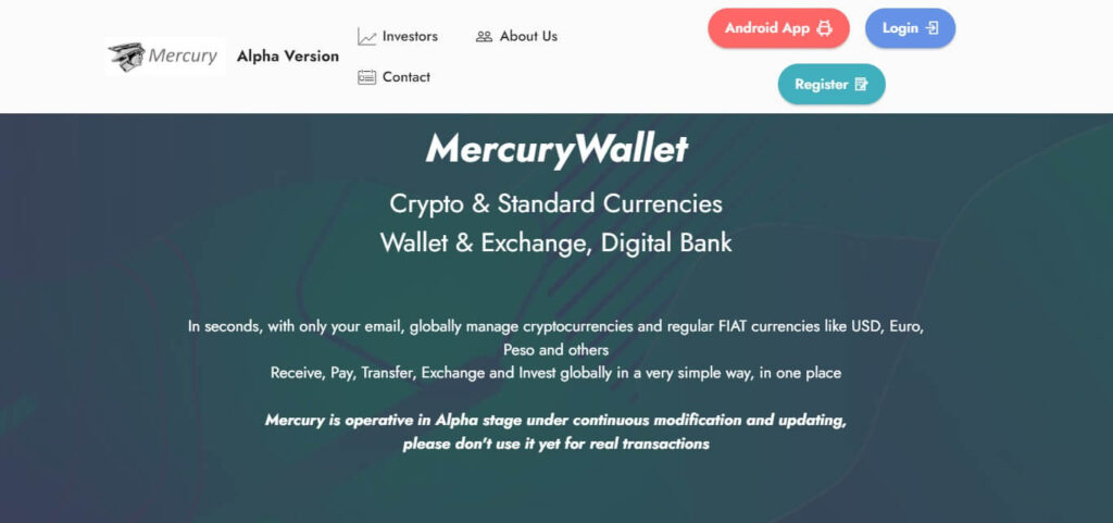 Mercury Wallet