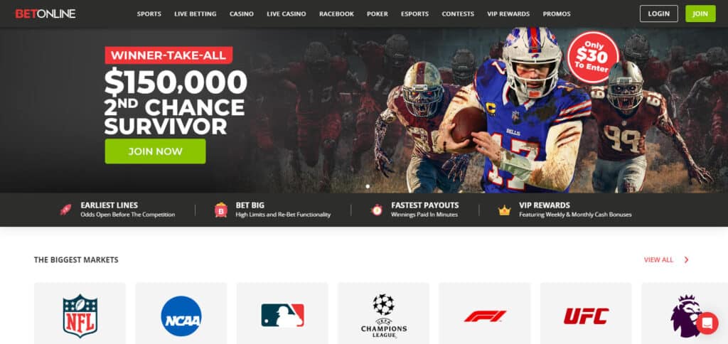 BetOnline  Best Sites for Kentucky Sports Betting