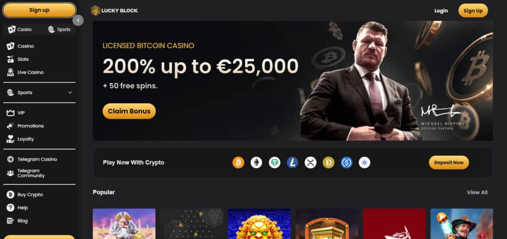 Lucky Block Casino Bitcoin & Crypto Casinos Nigeria