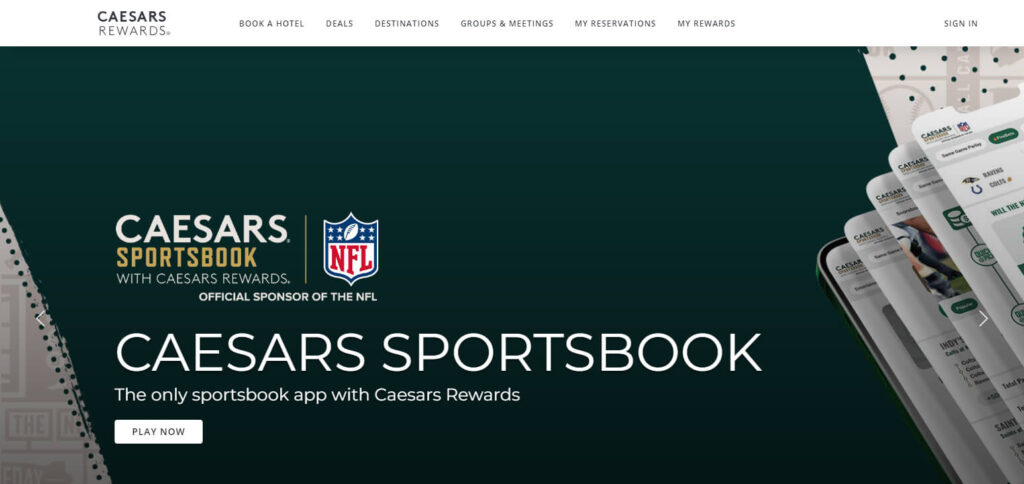 Caesars  Best Sites for Kentucky Sports Betting