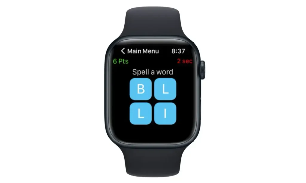 Snappy Word Best Apple Watch Games