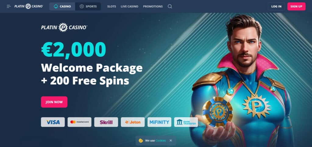 Platin Casino Live Casino UK