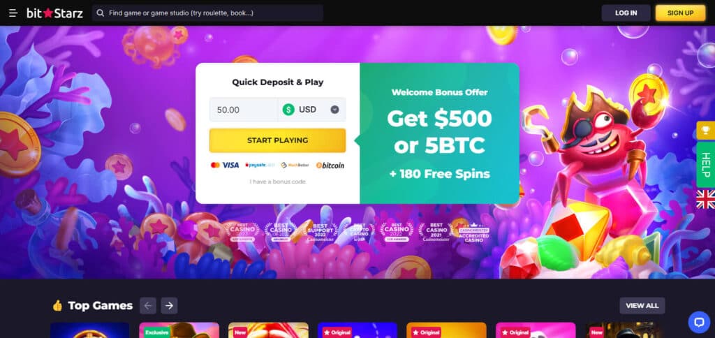 BitStarz Bitcoin & Crypto Casinos Netherland