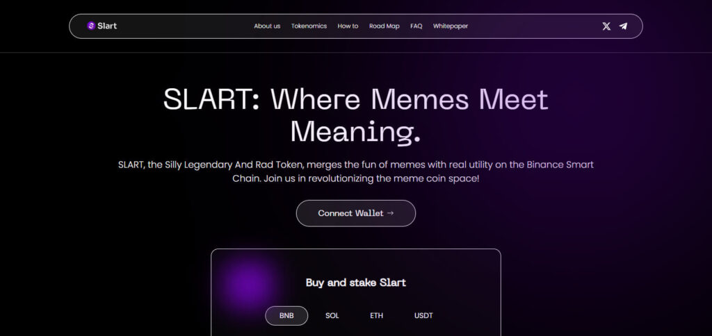 Slart ($SLART) Best Meme Coin Presales