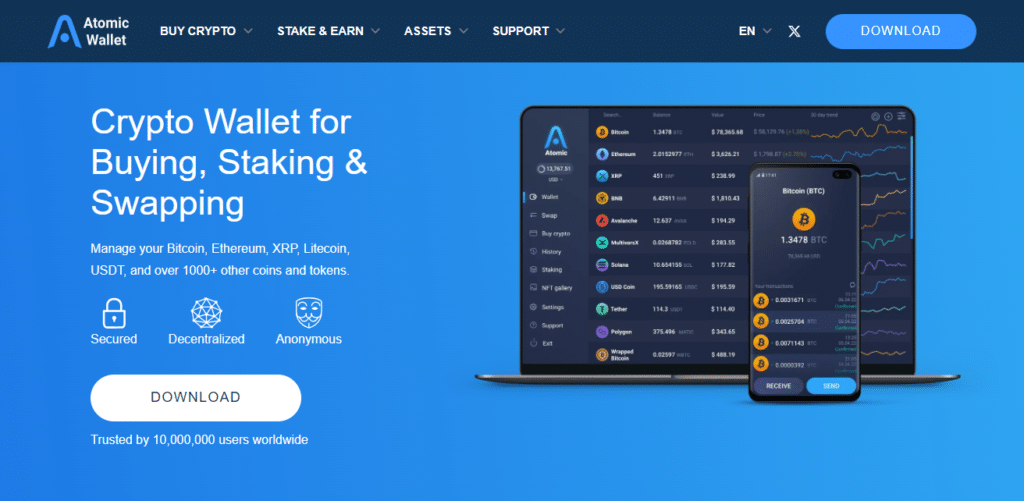 Atomic Wallet Best Bitcoin Wallet For Window