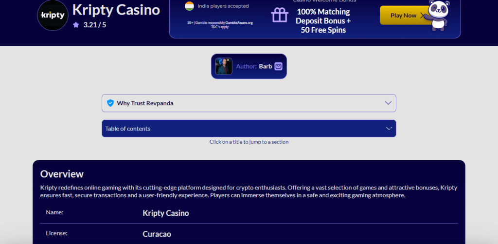 Kripty Best Bitcoin Casino Sites Serbia