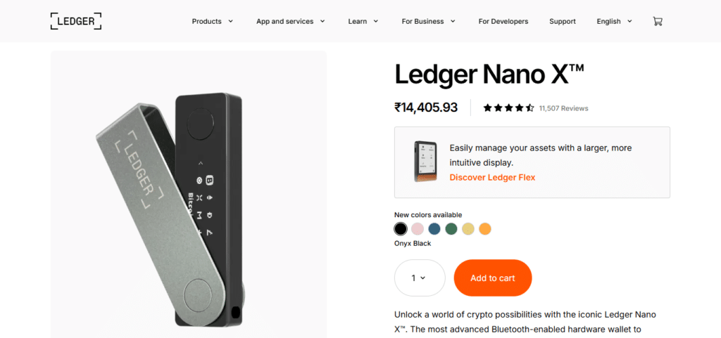 Ledger Nano X Best Crypto Wallet For xmr